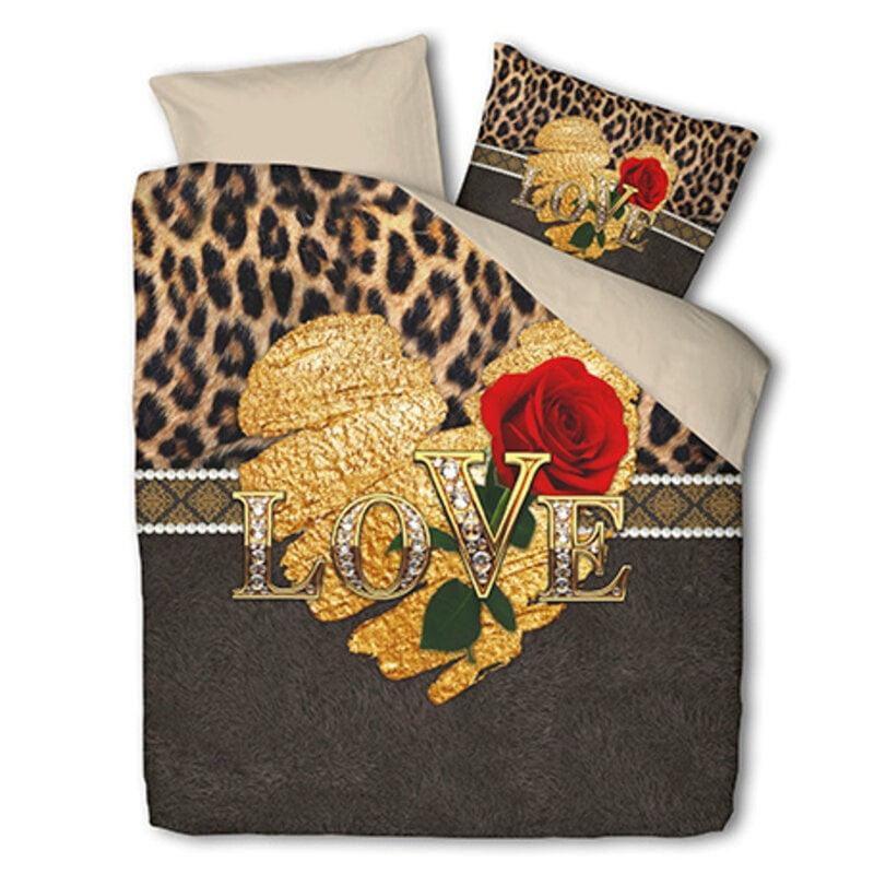 dekbed discounter Dekbedovertrek Belle Rose