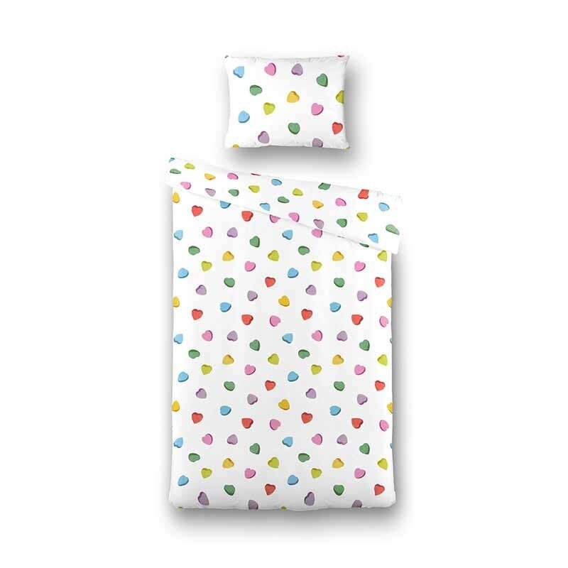 dekbed discounter Dekbedovertrek Candy Hearts