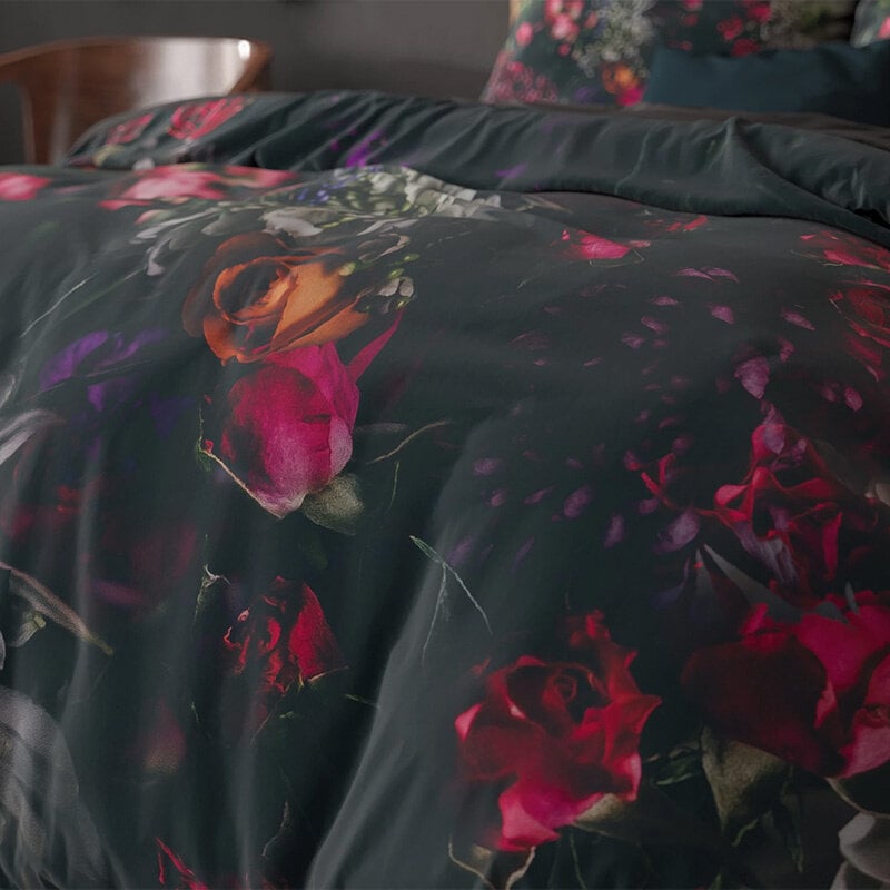 Dekbed Discounter Dekbedovertrek Elodie - Zwart