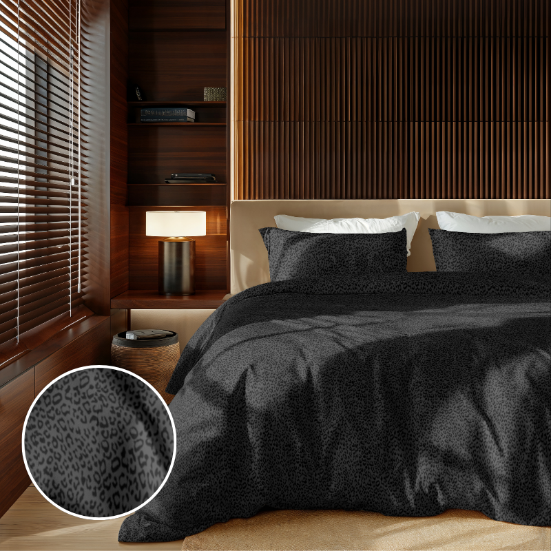 Dekbed Discounter Dekbedovertrek Embossed Panther