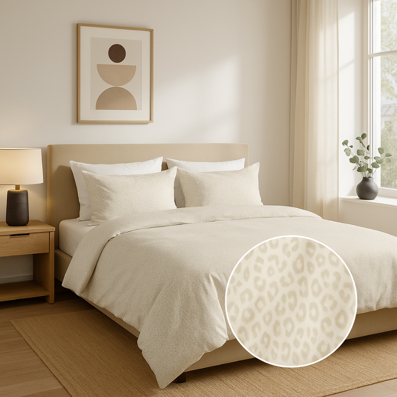 dekbed discounter Dekbedovertrek Embossed Panther