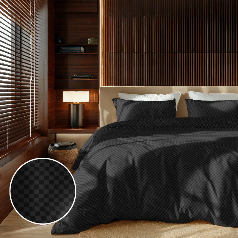 Dekbed Discounter Dekbedovertrek Embossed Squares