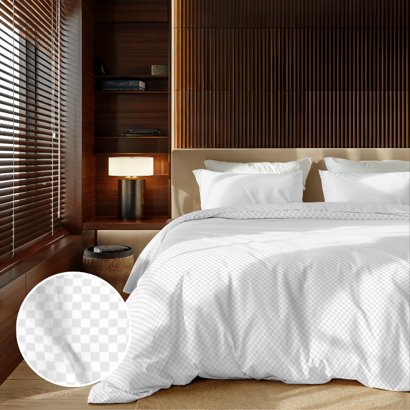 dekbed discounter Dekbedovertrek Embossed Squares