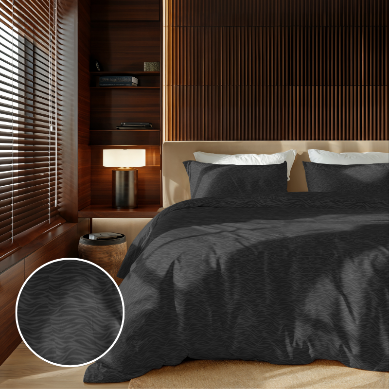 dekbed discounter Dekbedovertrek Embossed - Zebra