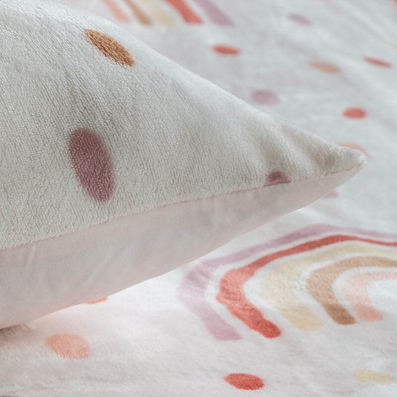 Dekbed Discounter Dekbedovertrek Fleece - Rainbow