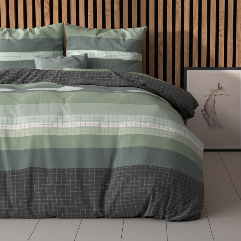Dekbed Discounter Dekbedovertrek Gradient Stripe