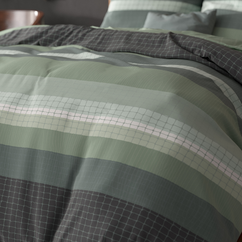 Dekbed Discounter Dekbedovertrek Gradient Stripe