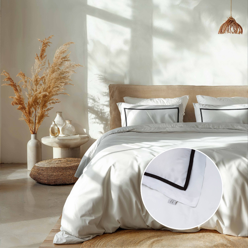 dekbed discounter Dekbedovertrek Hotel Deluxe - Wit