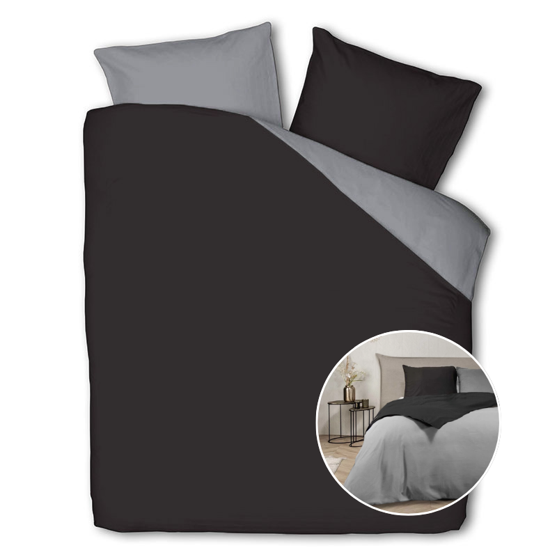 dekbed discounter Dekbedovertrek Hotel Two Tone