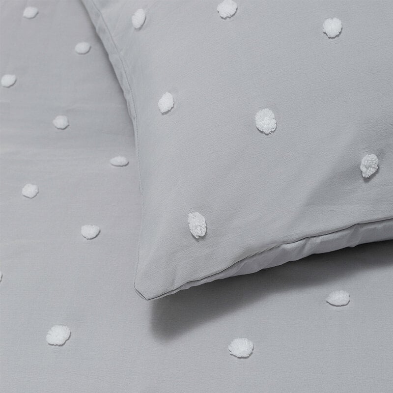 Dekbed Discounter Dekbedovertrek Ibiza Ava - Grijs