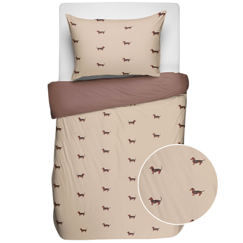 dekbed discounter Dekbedovertrek Katoen - Dapper