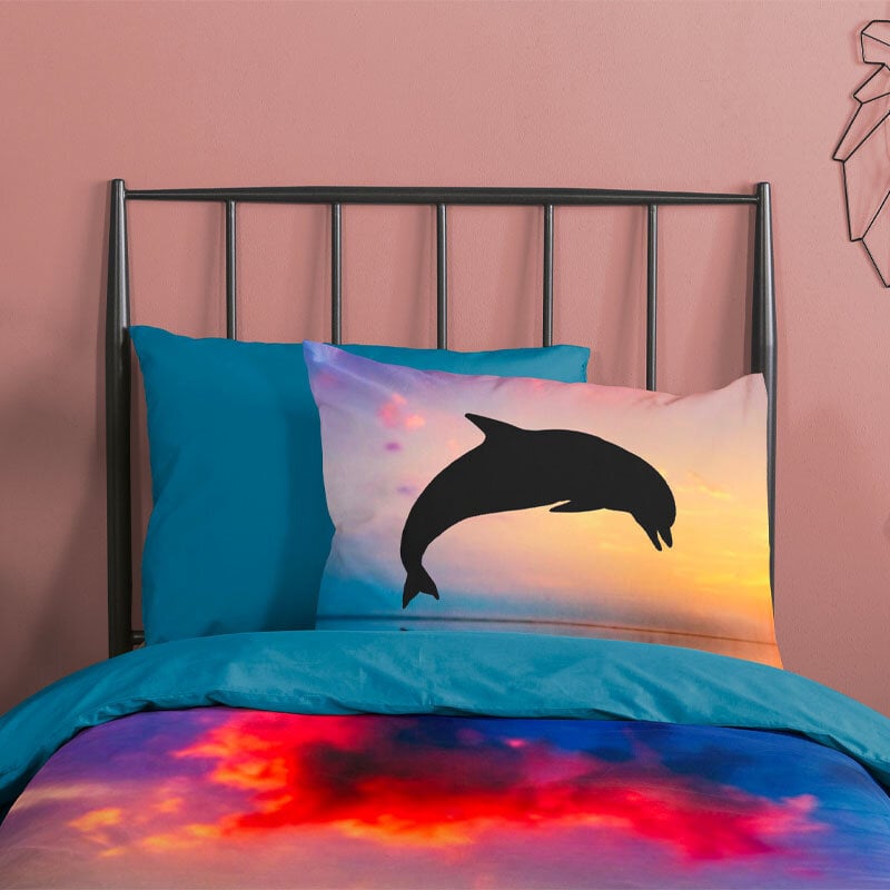 Dekbed Discounter Dekbedovertrek Katoen - Dolphin