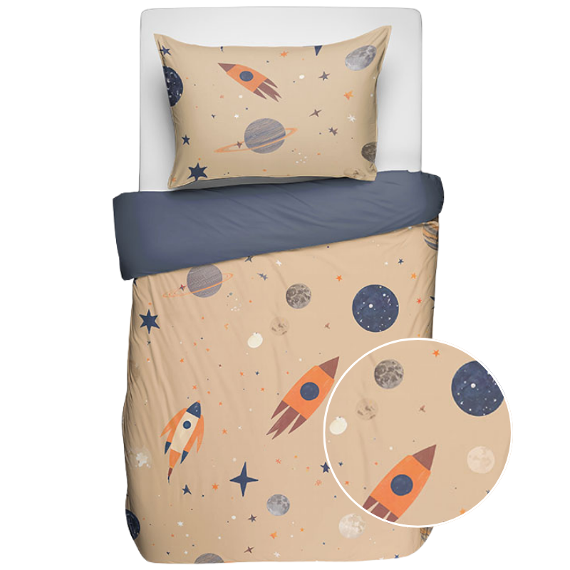 dekbed discounter Dekbedovertrek Katoen - Retrospace