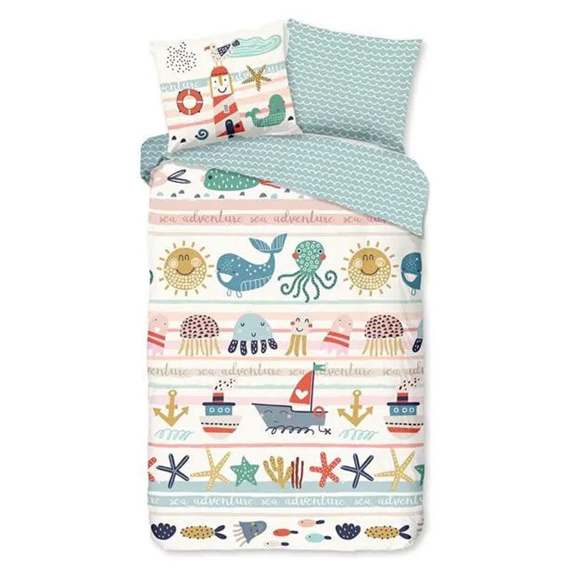 dekbed discounter Dekbedovertrek Katoen - Sea