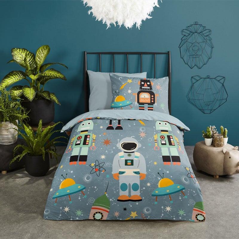 Dekbed Discounter Dekbedovertrek Katoen - Spacemen