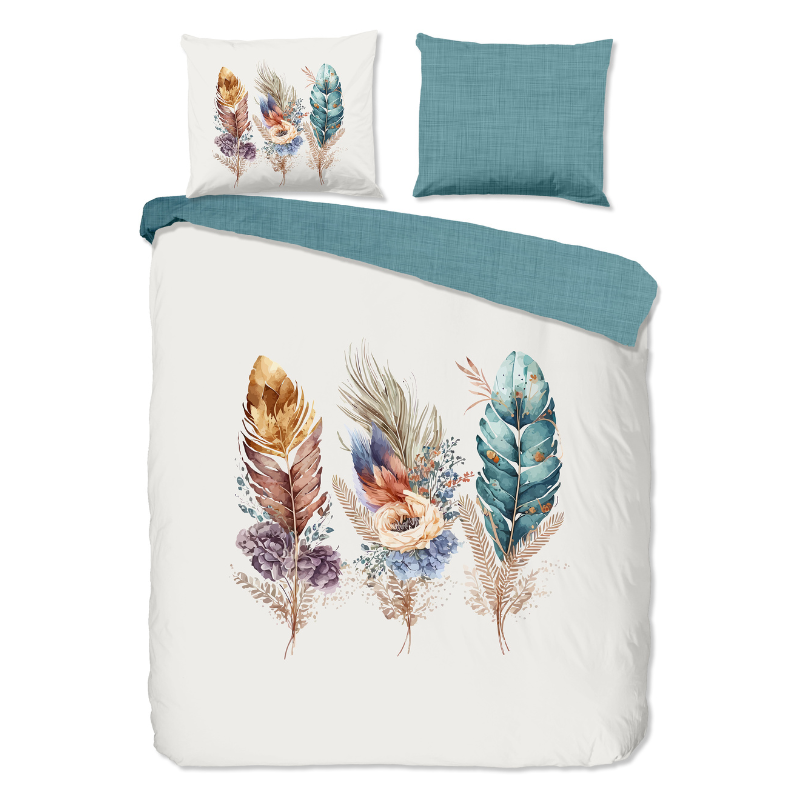 dekbed discounter Dekbedovertrek Katoen - Via