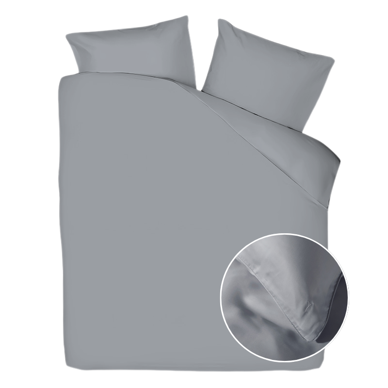 dekbed discounter Dekbedovertrek Lyocell - Blauw