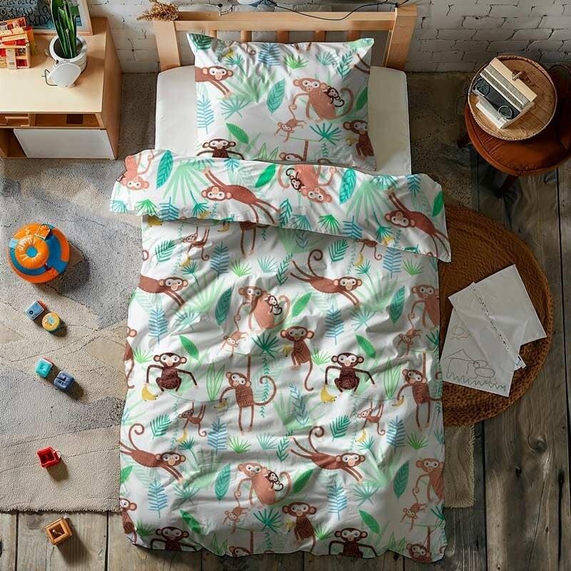 Dekbed Discounter Dekbedovertrek Monkey Mania