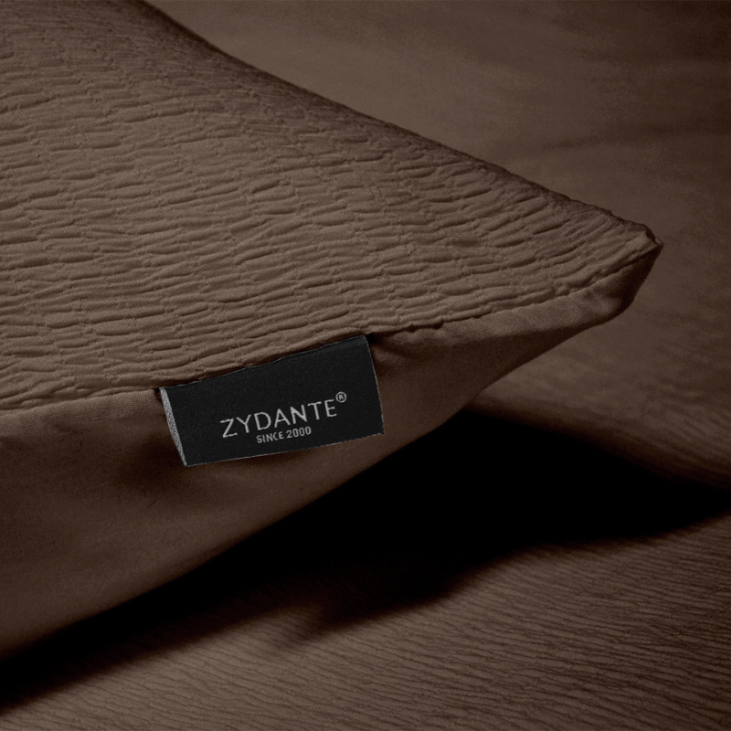 Dekbed Discounter Dekbedovertrek Mousseline - Bruin