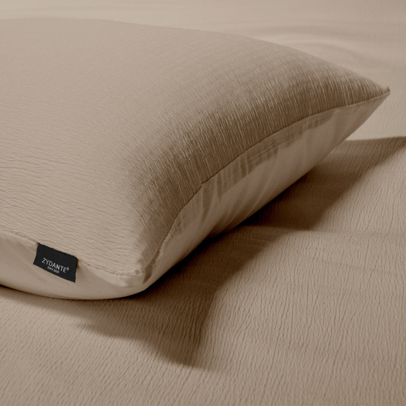 Dekbed Discounter Dekbedovertrek Mousseline - Taupe