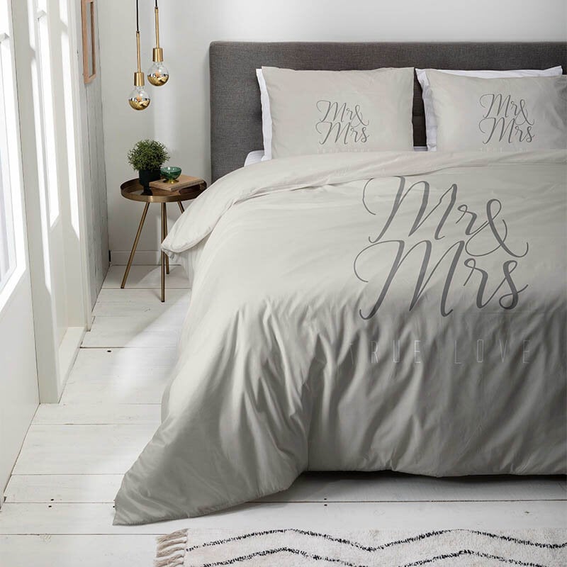 Dekbed Discounter Dekbedovertrek Mr & Mrs