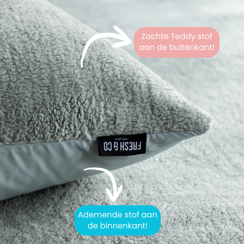 Dekbed Discounter Dekbedovertrek Summer Teddy- Jade