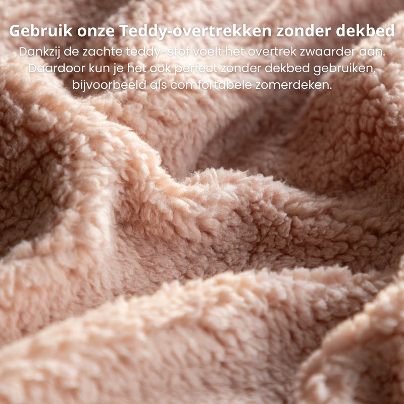 Dekbed Discounter Dekbedovertrek Summer Teddy - Roze