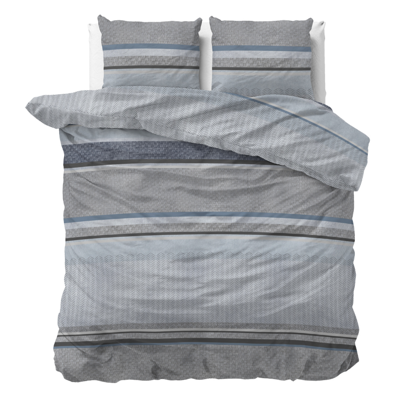 dekbed discounter Dekbedovertrek Tados - Grey