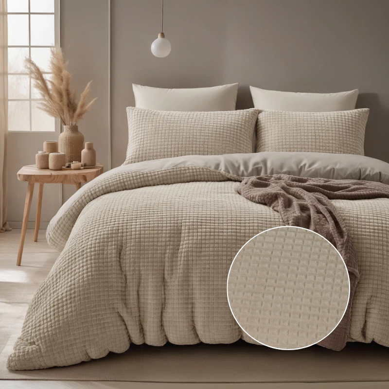 dekbed discounter Dekbedovertrek Teddy - Check