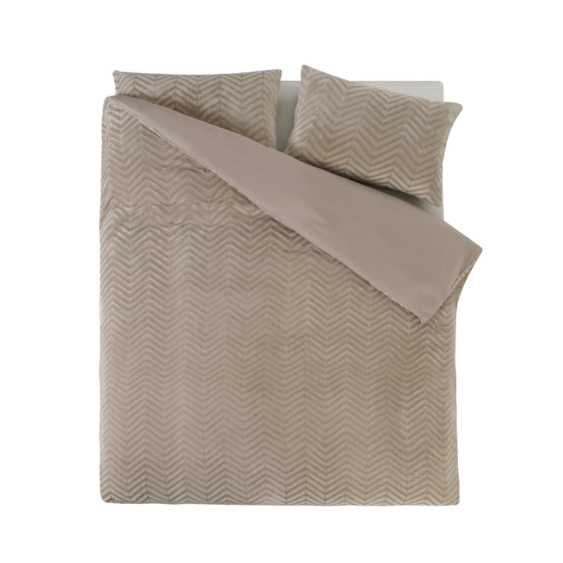 dekbed discounter Dekbedovertrek Teddy - Chevron