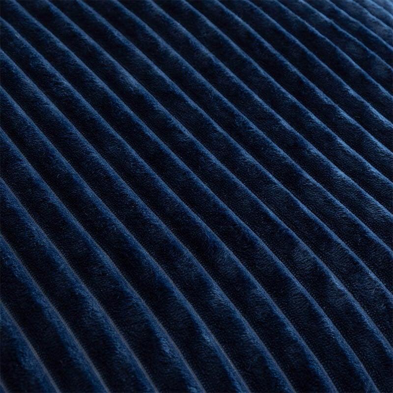 Dekbed Discounter Dekbedovertrek Teddy Rib - Navy