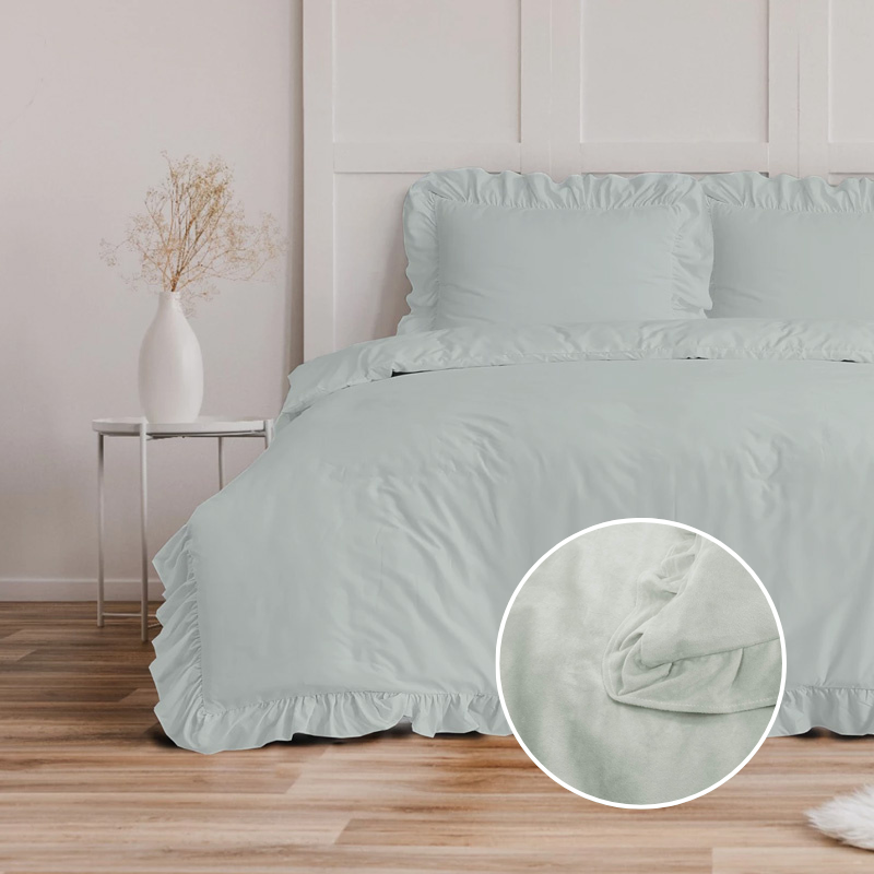 Dekbed Discounter Dekbedovertrek Velvet Ruffles