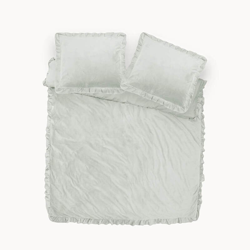 dekbed discounter Dekbedovertrek Velvet Ruffles