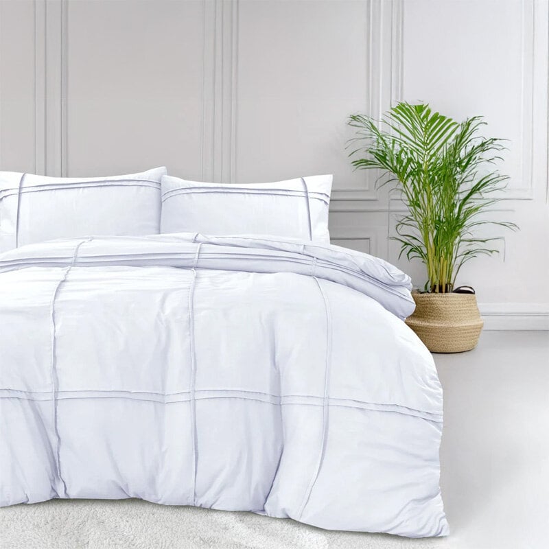 dekbed discounter Dekbedovertrek Washed Tufted