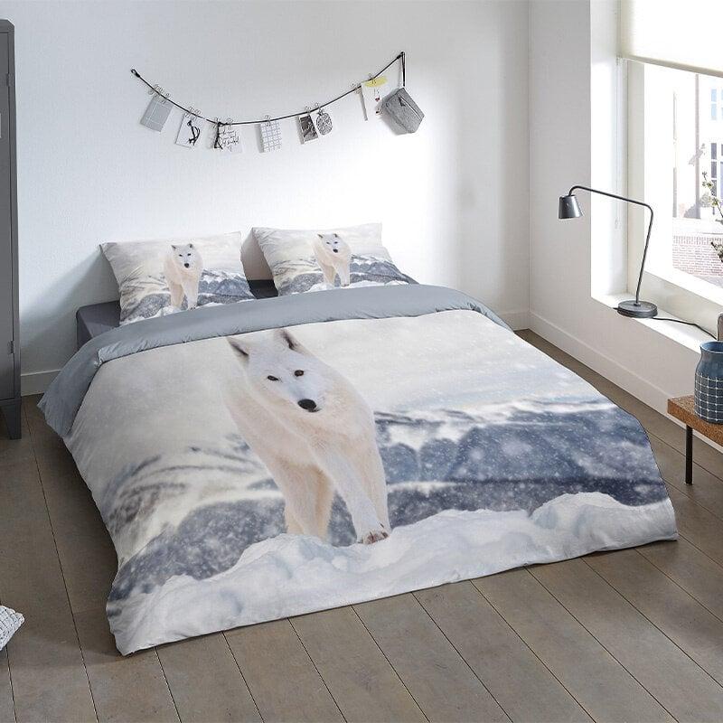 Dekbed Discounter Dekbedovertrek White Fox
