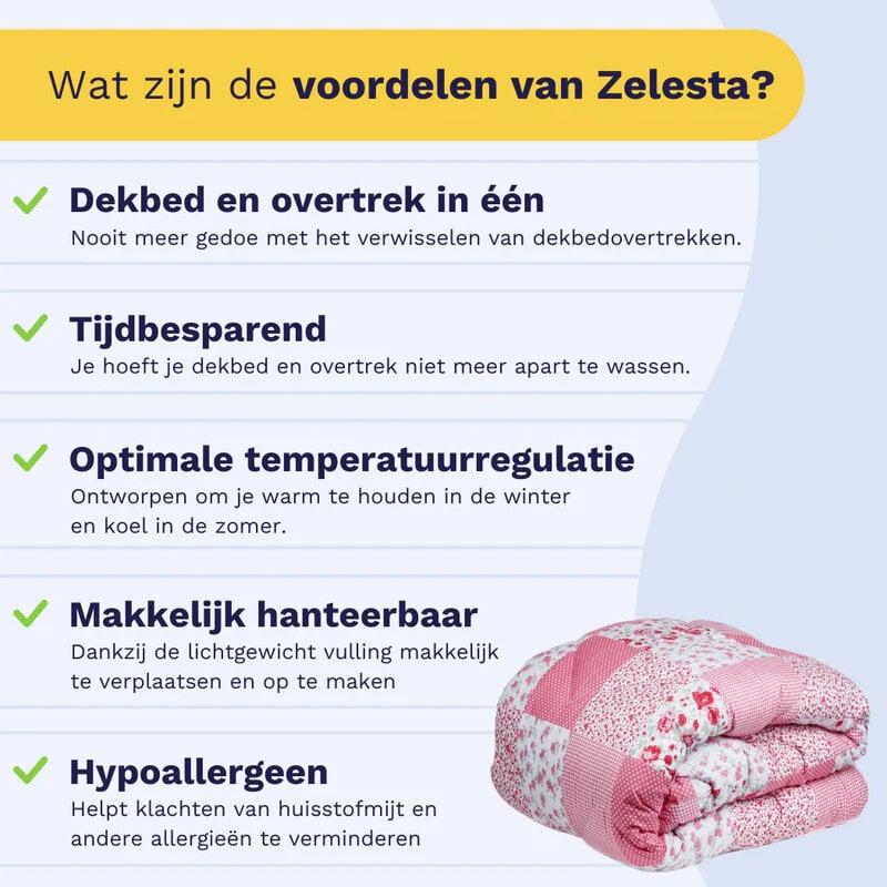 Dekbed Discounter Easy Dekbed - Patchwork Pink