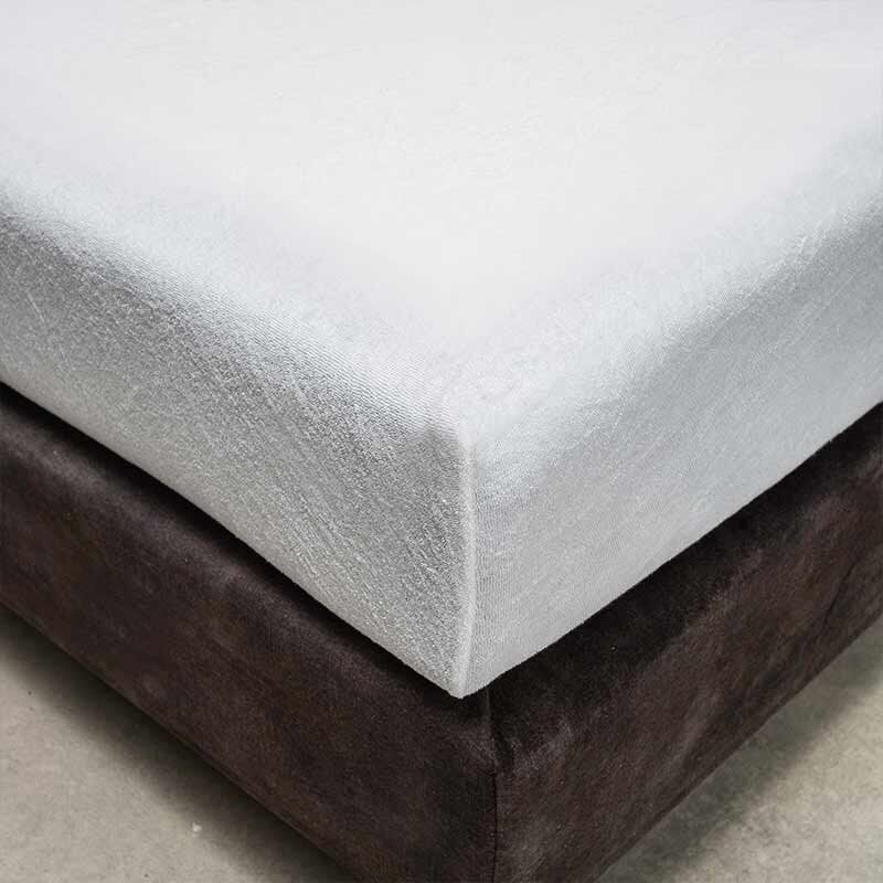 Dekbed Discounter Hoeslaken - Badstof - Wit