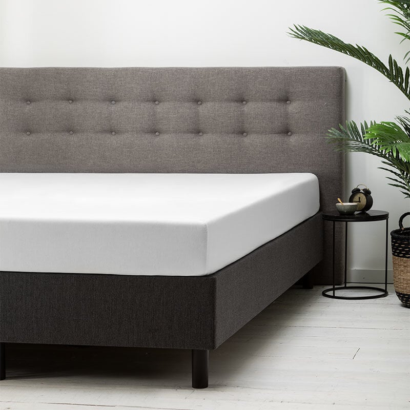 Dekbed Discounter Hoeslaken - Katoen - Wit - Verkoelend