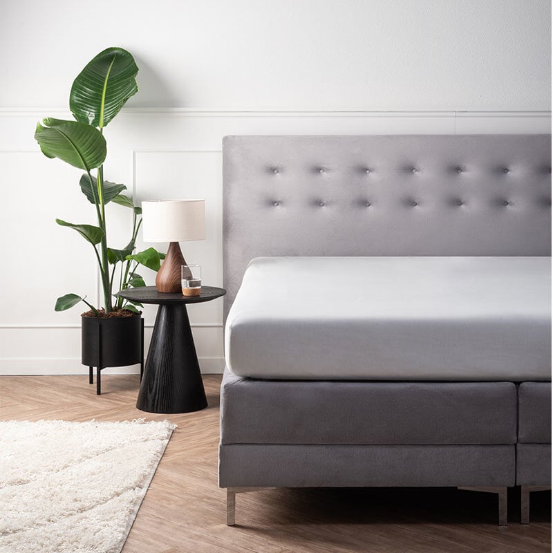 Dekbed Discounter Hoeslaken - Satijn - Wit