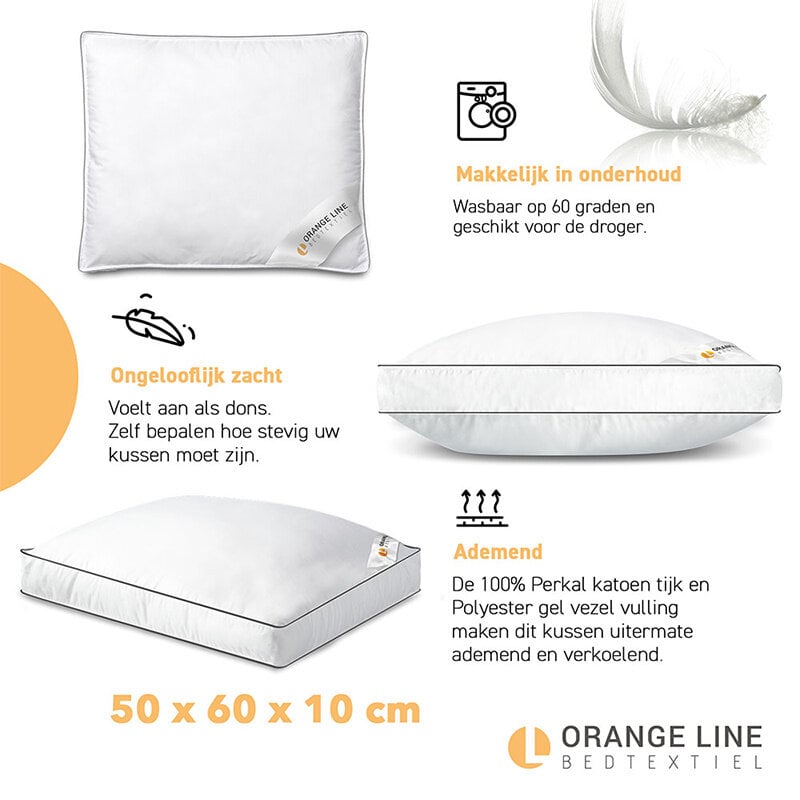 Dekbed Discounter Hoofdkussen Box - Microdons