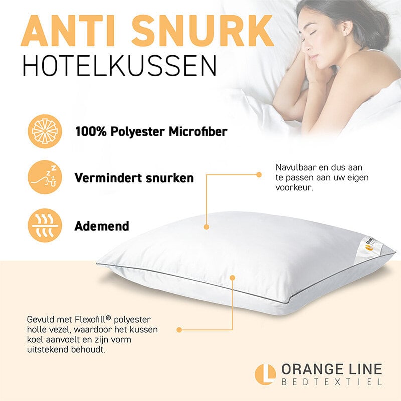 Dekbed Discounter Hoofdkussen Hotel - Anti-Snurk