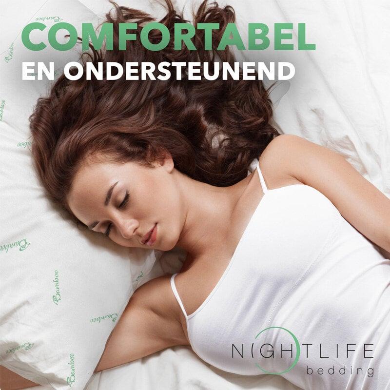 Dekbed Discounter Hoofdkussen - Natural Bamboe