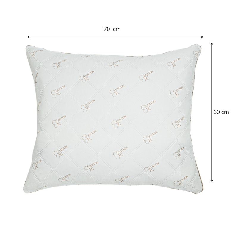 Dekbed Discounter Hoofdkussen - Natural Katoen