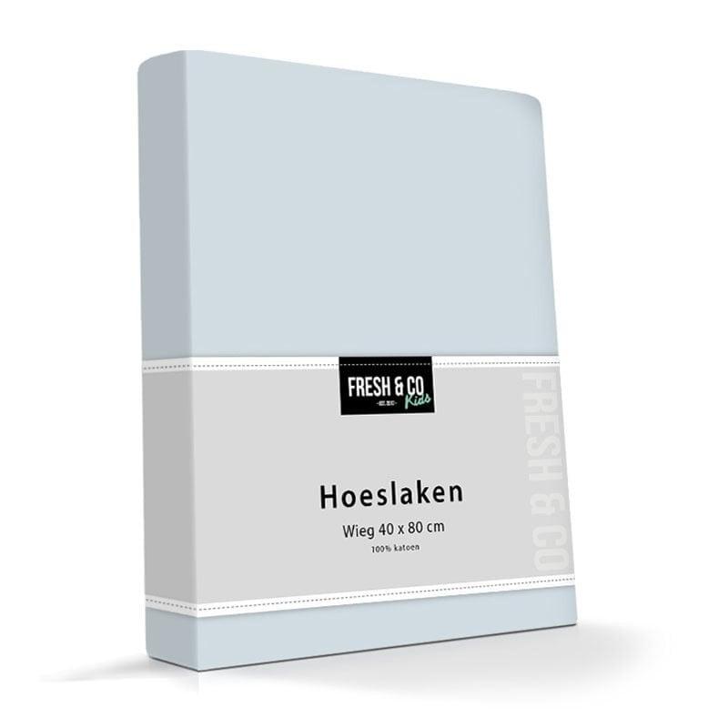 dekbed discounter Kinder hoeslaken - stretch - Blauw