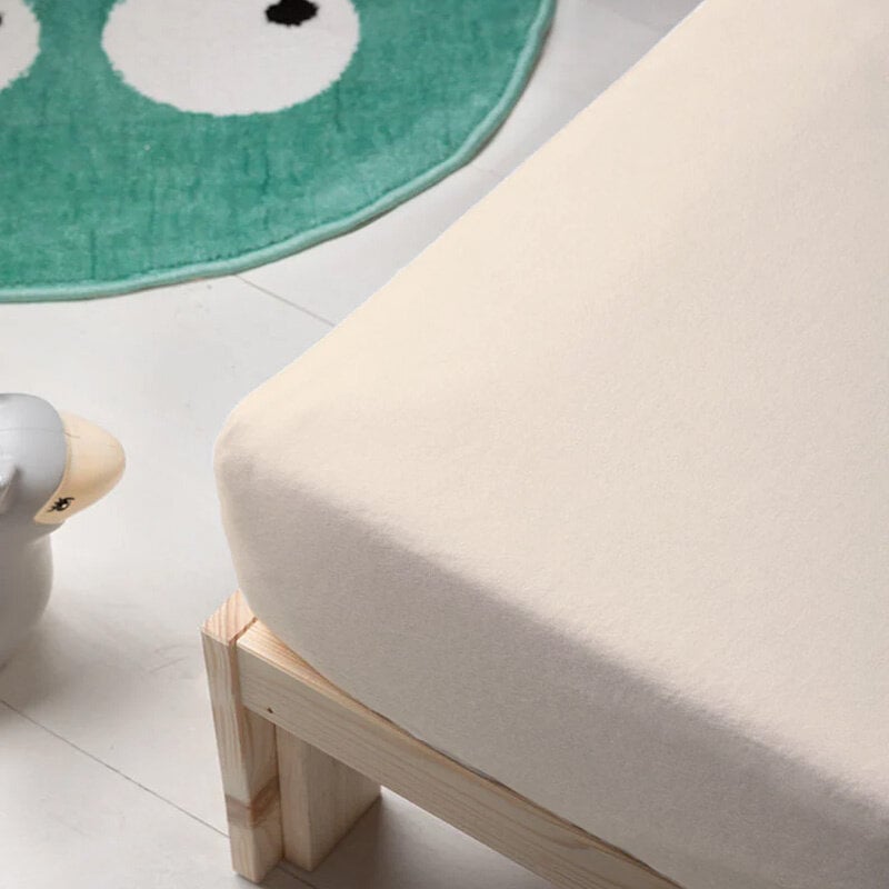 Dekbed Discounter Kinder Hoeslaken - Stretch - Creme