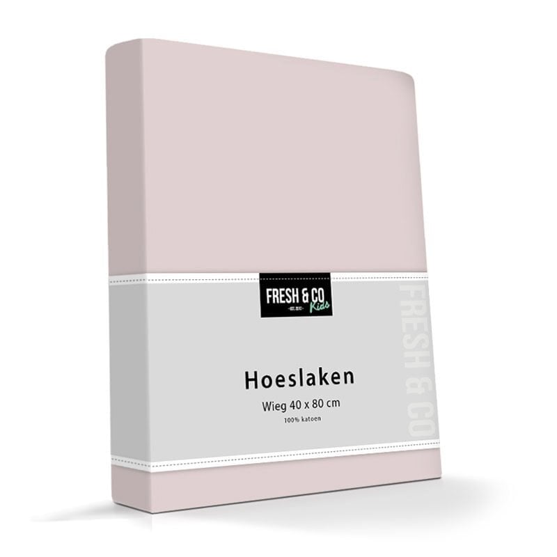 dekbed discounter Kinder Hoeslaken - Stretch - Roze