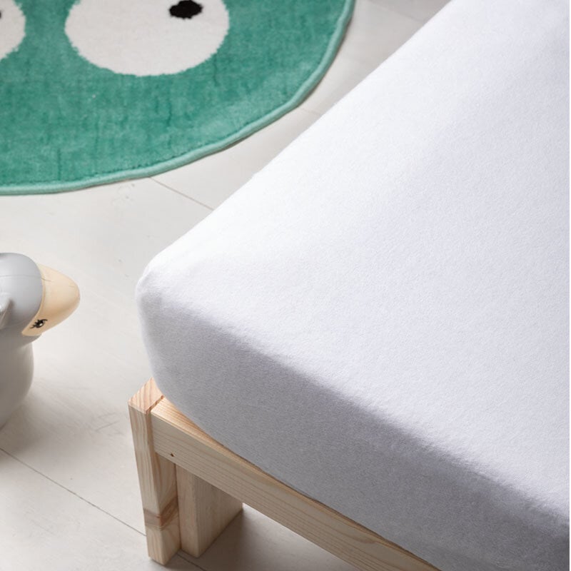 Dekbed Discounter Kinder Hoeslaken - Stretch - Wit