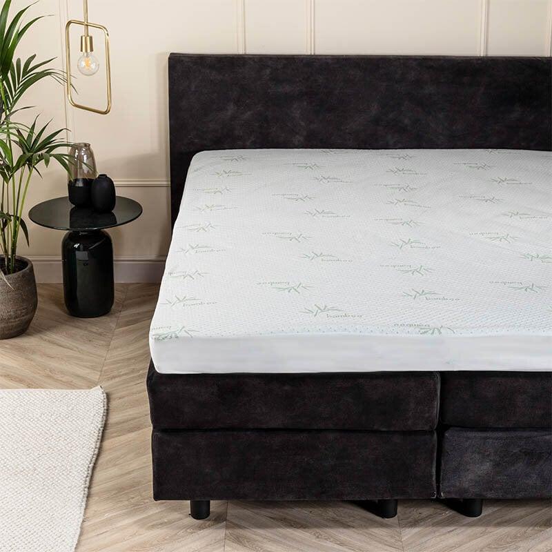 dekbed discounter Matrasbeschermer Bamboe