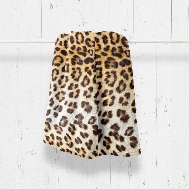 Dekbed Discounter Plaid - Leopard