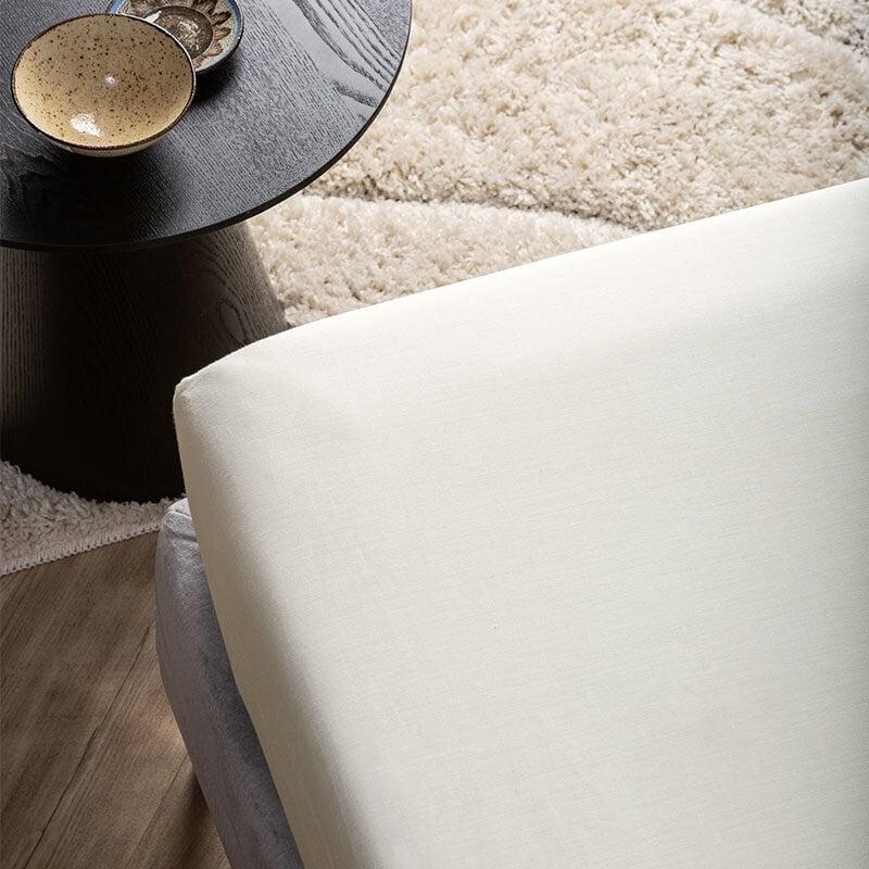 Dekbed Discounter Topper Hoeslaken - Satijn - Creme